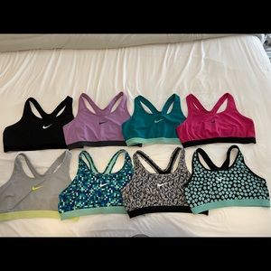 Collection of Nike Low Impact Sports Bras sz XL